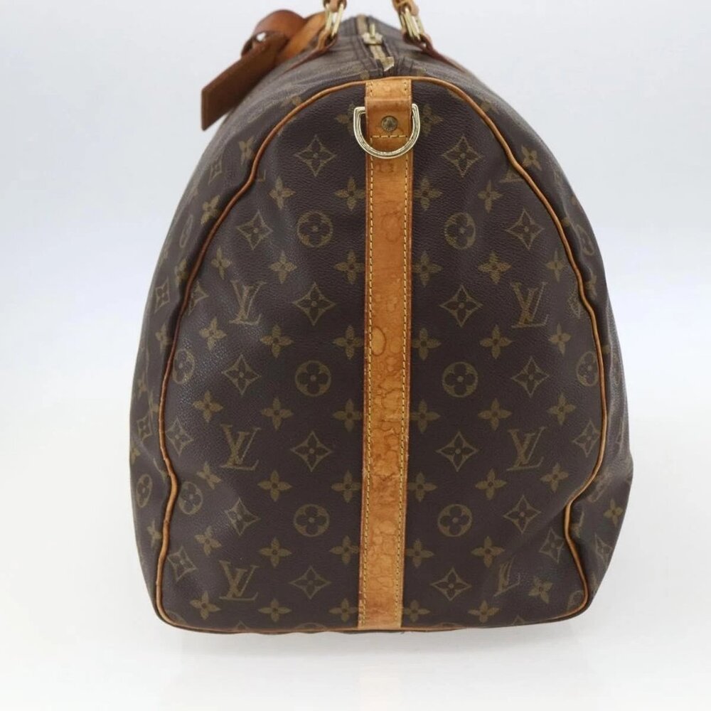 LOUIS VUITTON Monogram Keepall Bandouliere 60 Boston Bag M41412 LV Auth ka964 - Picture 6 of 16